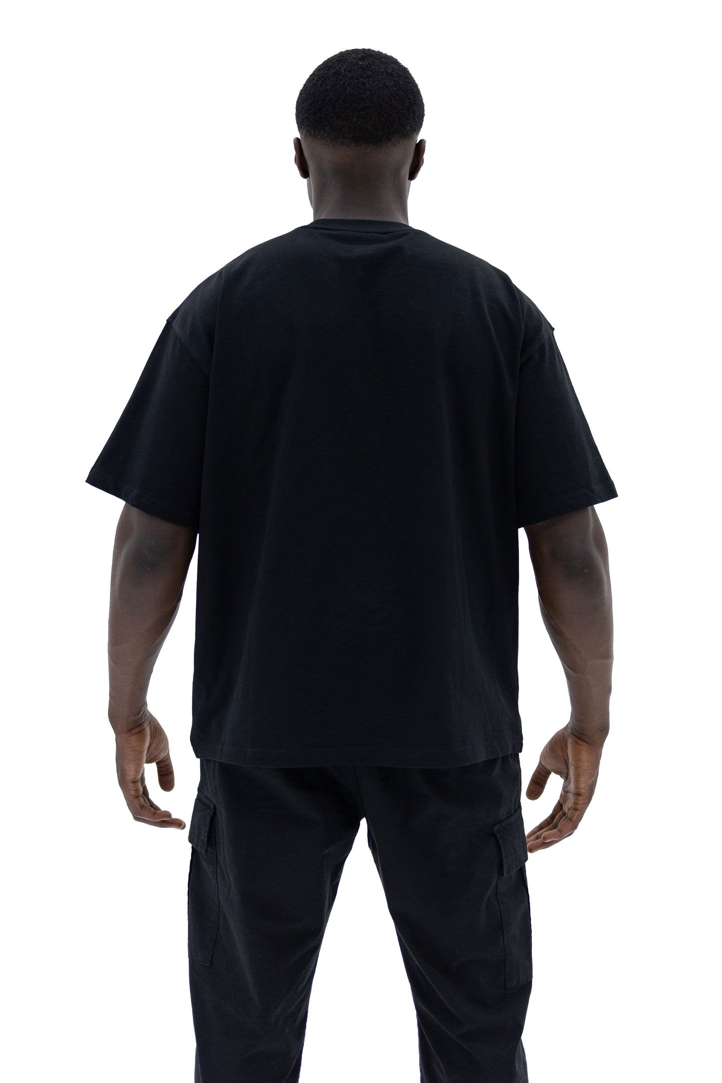 WAITING FOR RESPONS T-SHIRT BLACK